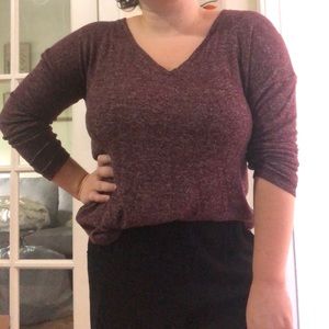 Red Long Sleeve Sweater